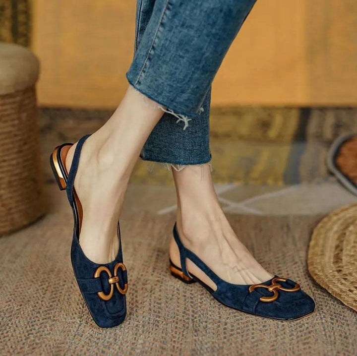 Anna | Komfort Slingback Flat
