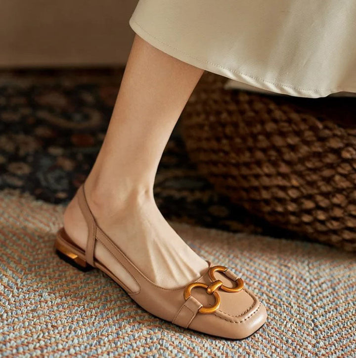 Anna | Komfort Slingback Flat