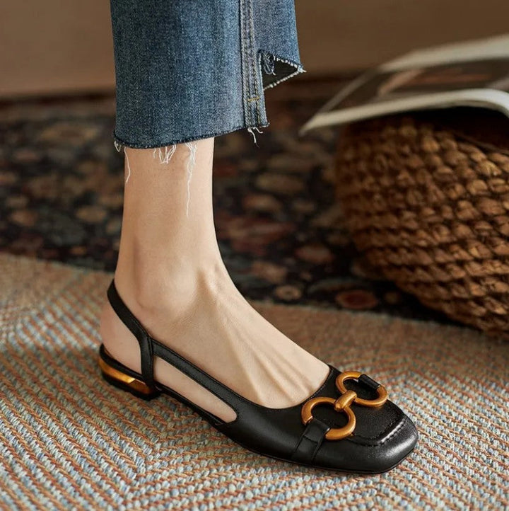 Anna | Komfort Slingback Flat