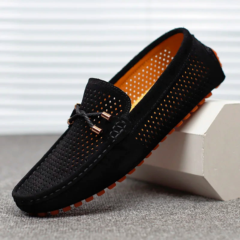 Owen | Klassiske pustende snøresko loafers