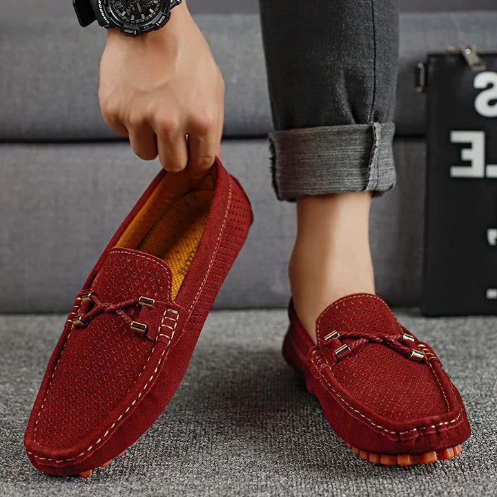 Owen | Klassiske pustende snøresko loafers