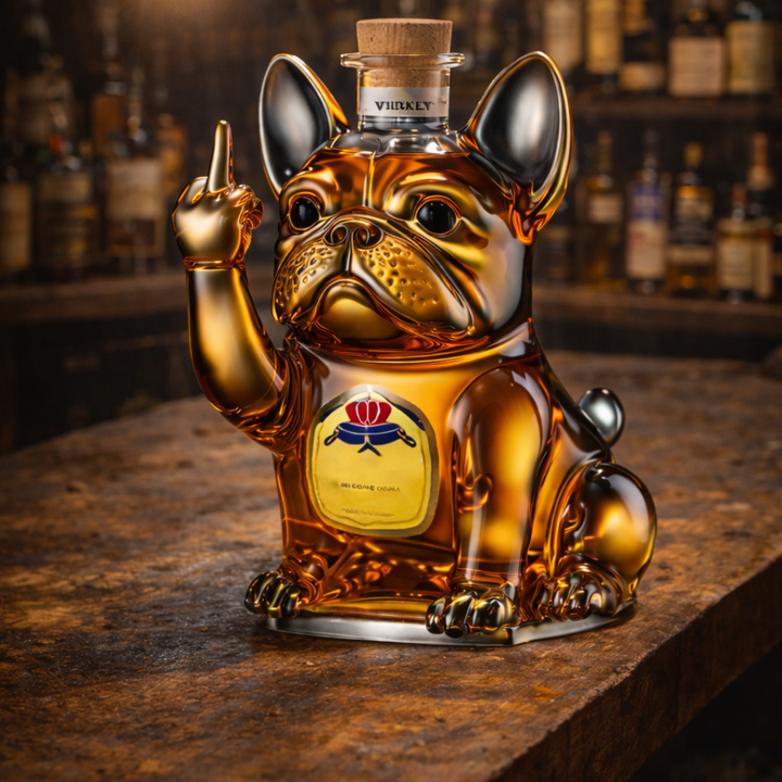 Dean | Whiskeyflaske Hundedesign