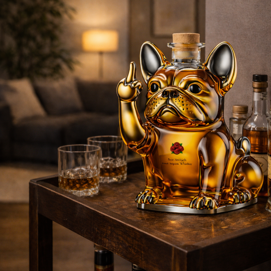 Dean | Whiskeyflaske Hundedesign