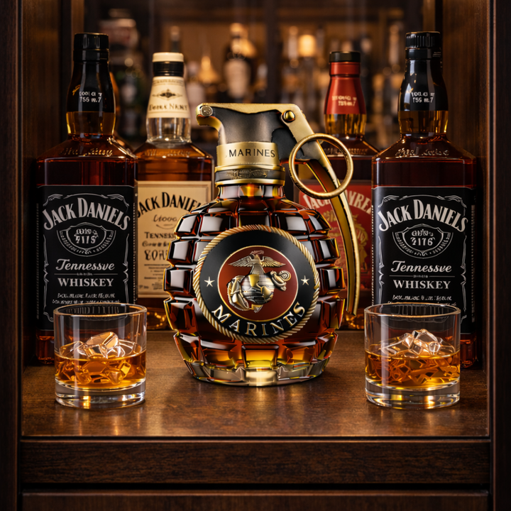 Craig | Whiskeyflaske Granateple Design