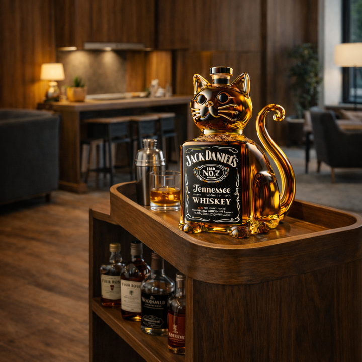 Randy | Whiskeyflaske Katt Design