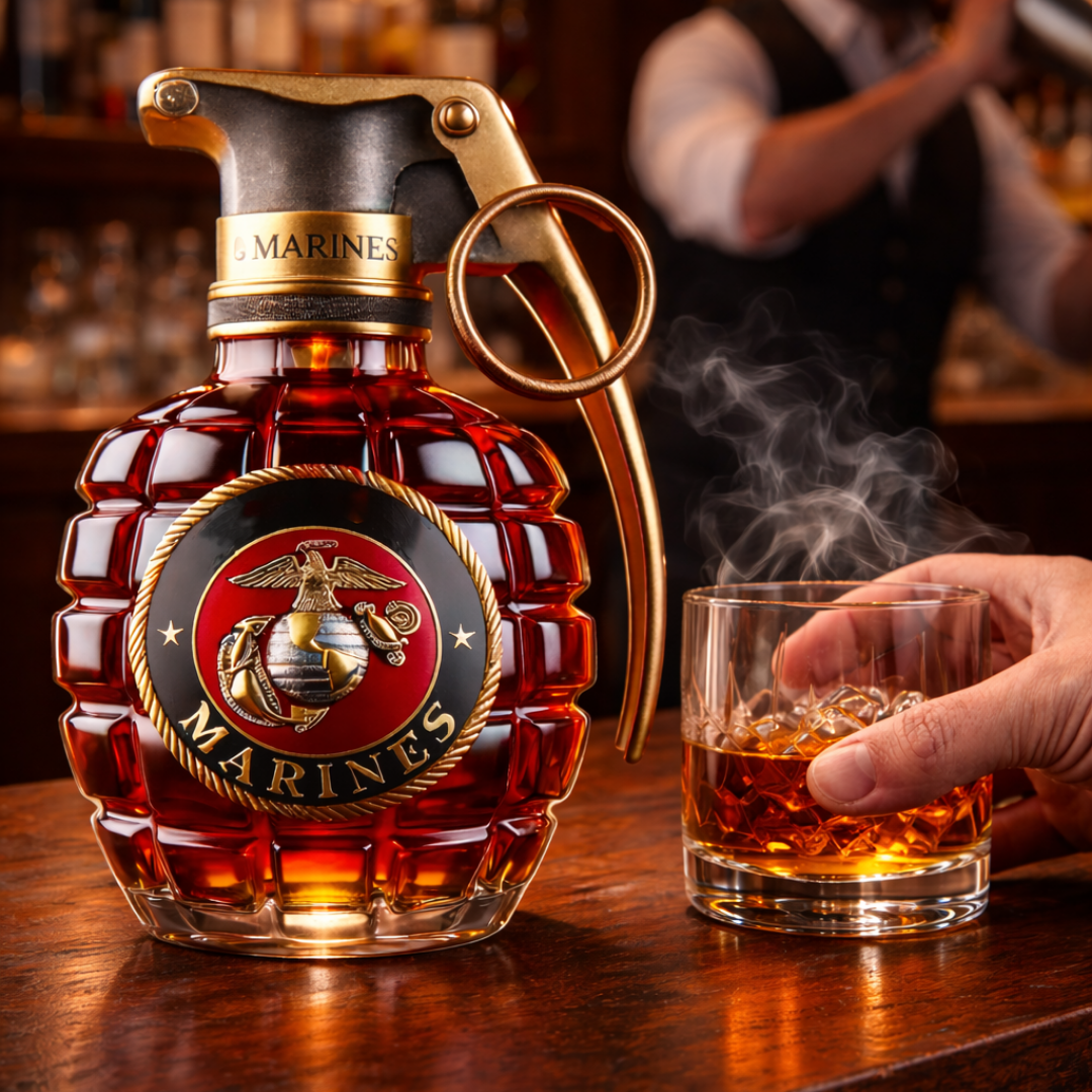 Craig | Whiskeyflaske Granateple Design
