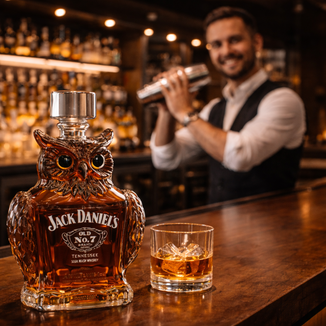 Lance | Whiskyflaske Ugle Design
