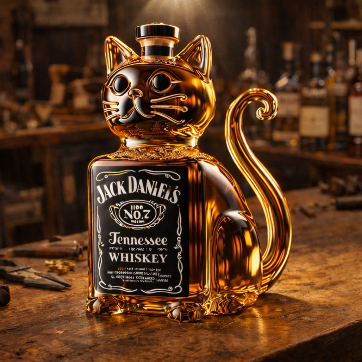 Randy | Whiskeyflaske Katt Design