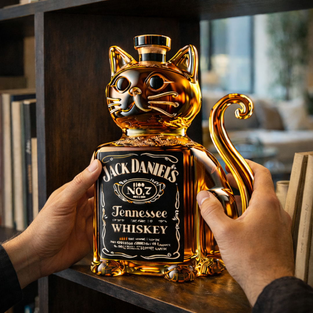 Randy | Whiskeyflaske Katt Design