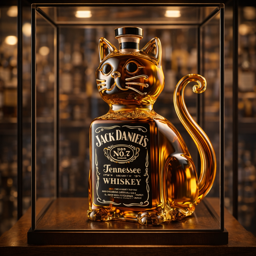 Randy | Whiskeyflaske Katt Design