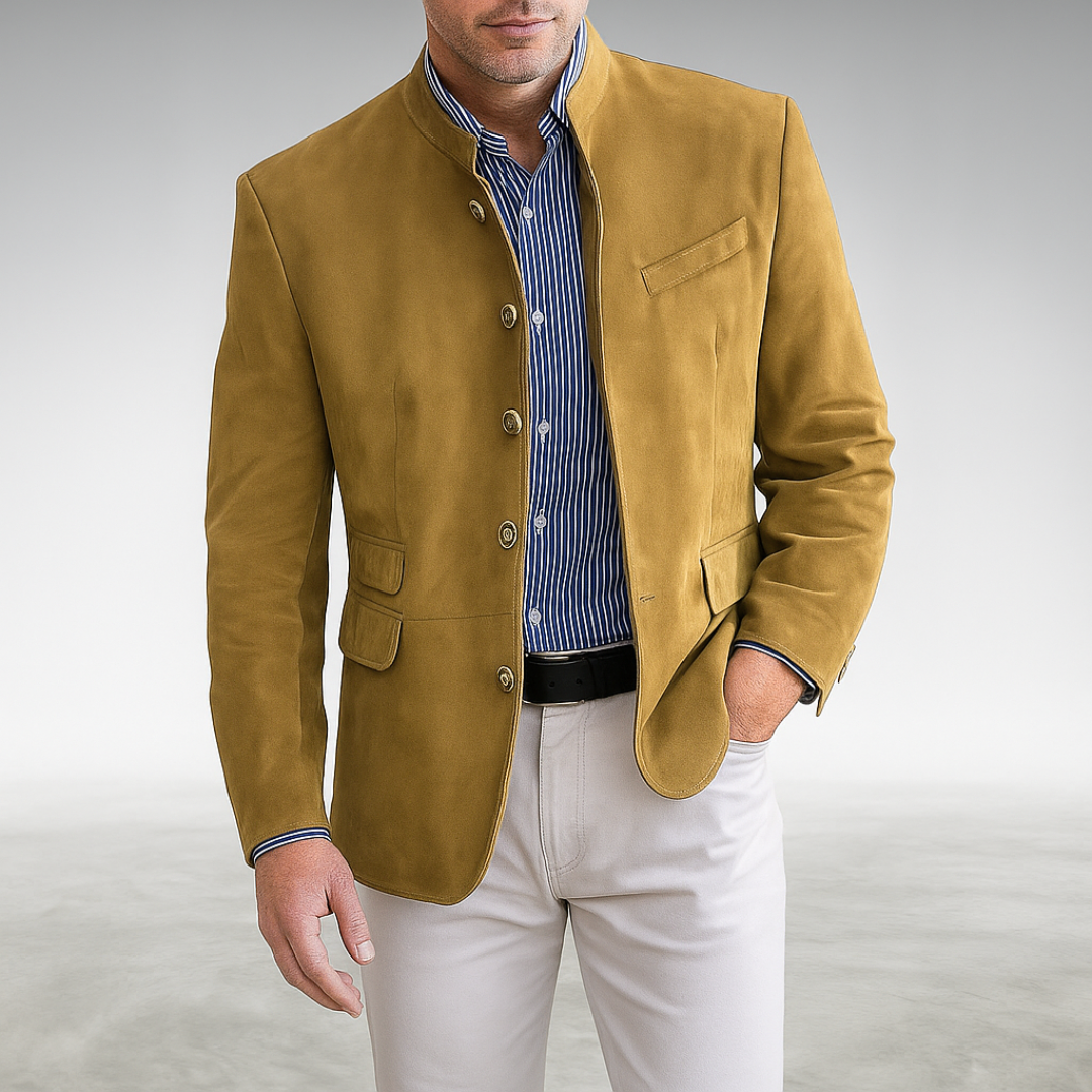 Adrian | Casual Moderne Button Cardigan