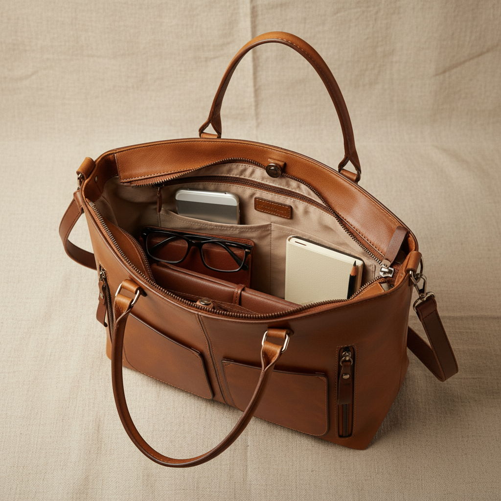 Maya | Elegant skulderveske med lomme
