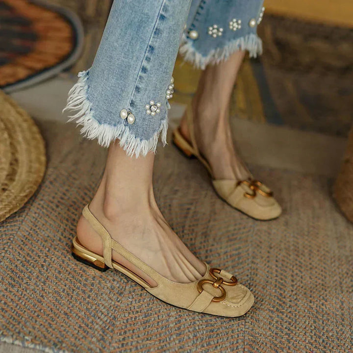Anna | Komfort Slingback Flat