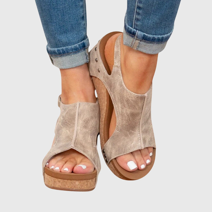 Willa | Casual åpne ortopediske sandaler