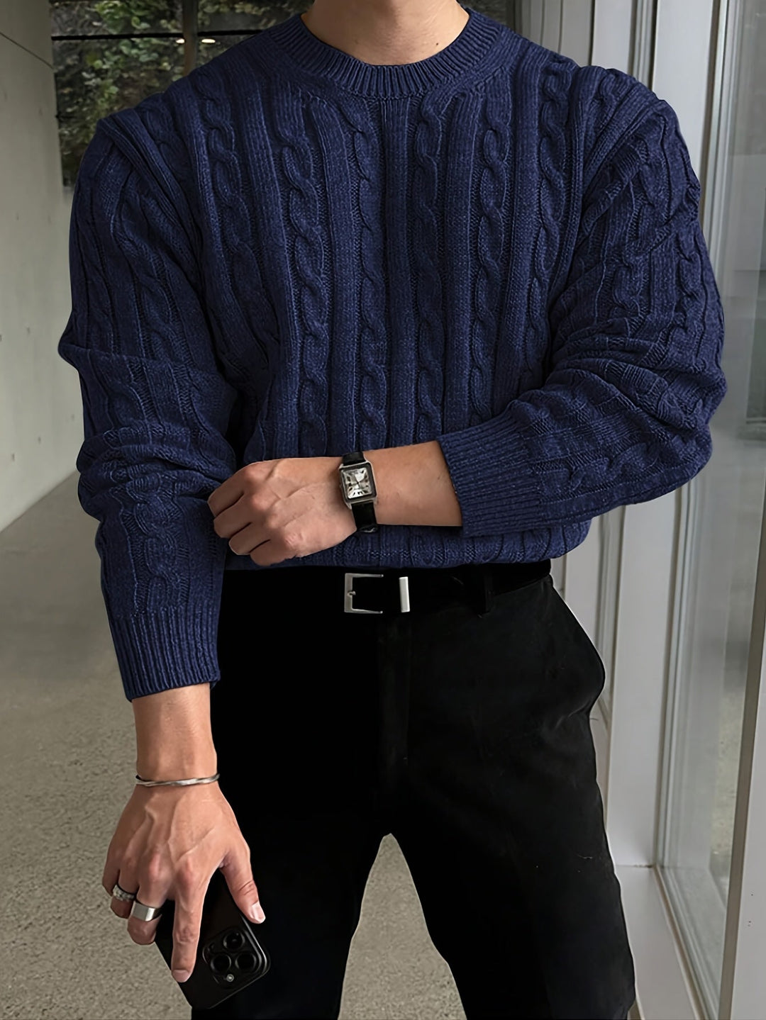 Preston | Vridd Kabelgenser Pullover