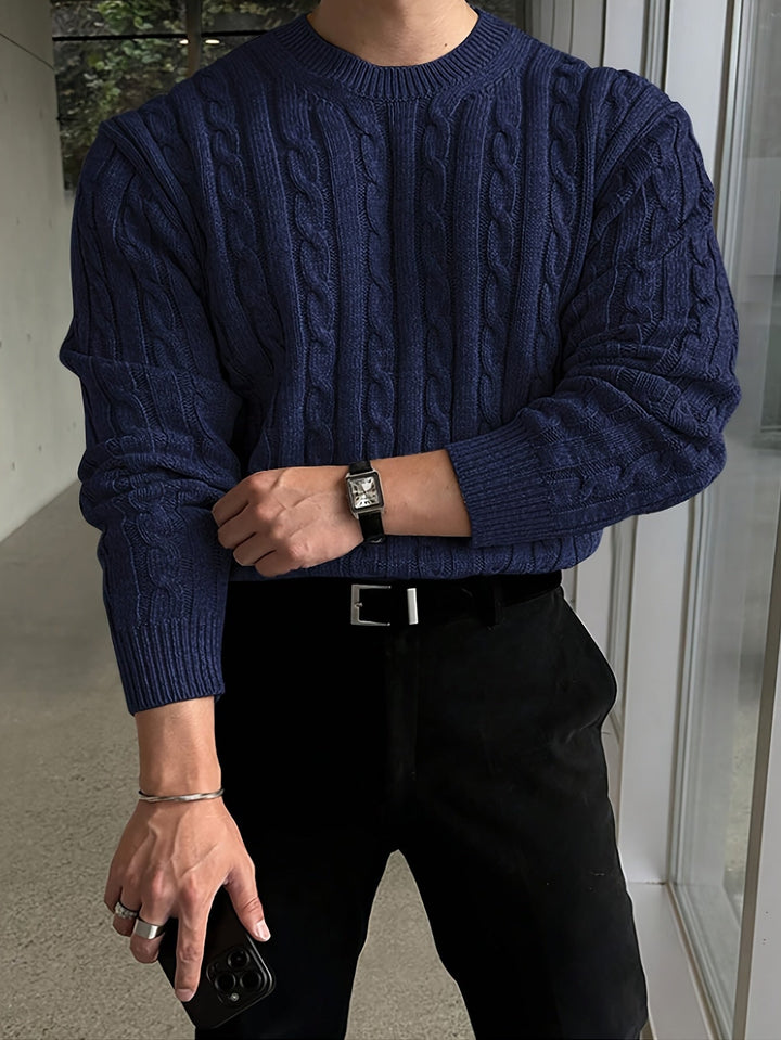 Preston | Vridd Kabelgenser Pullover