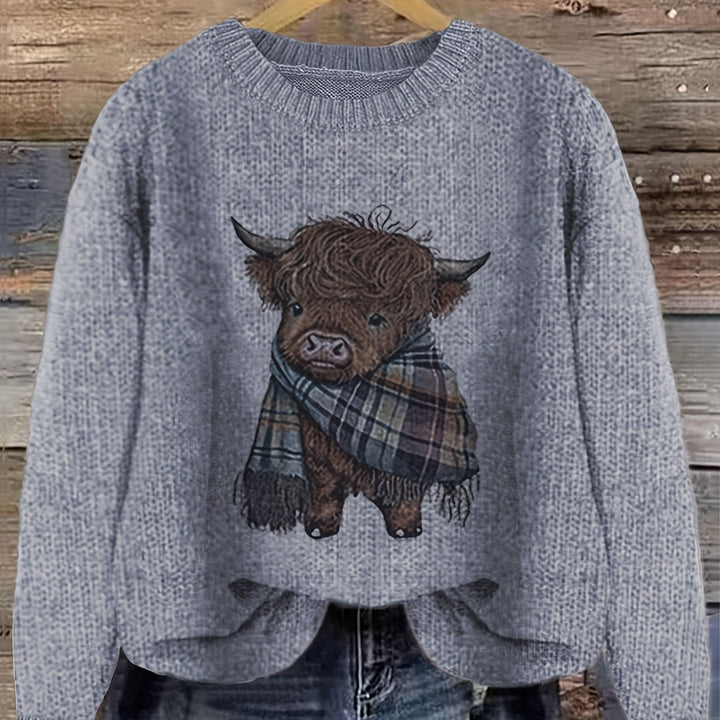 Gretchen Koselig Crewneck Genser