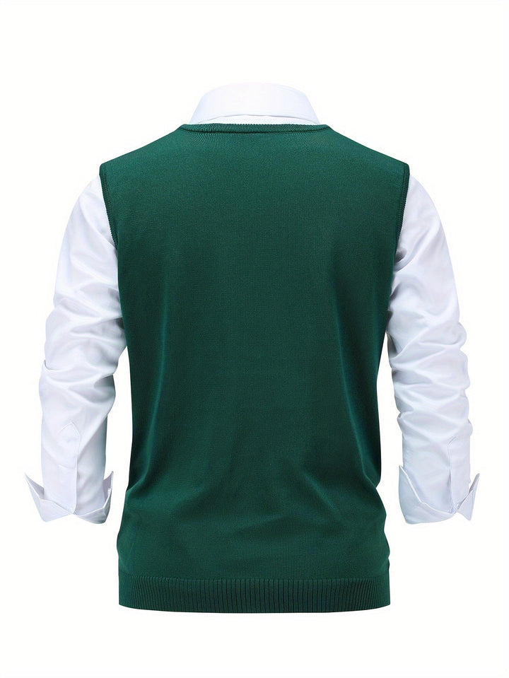 Chandler | Klassisk Argyle Genservest