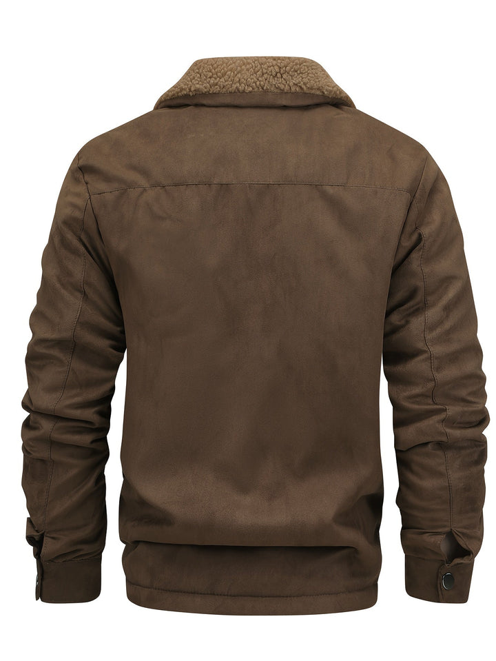 Rhys | Fleece Skog Vinterjakke