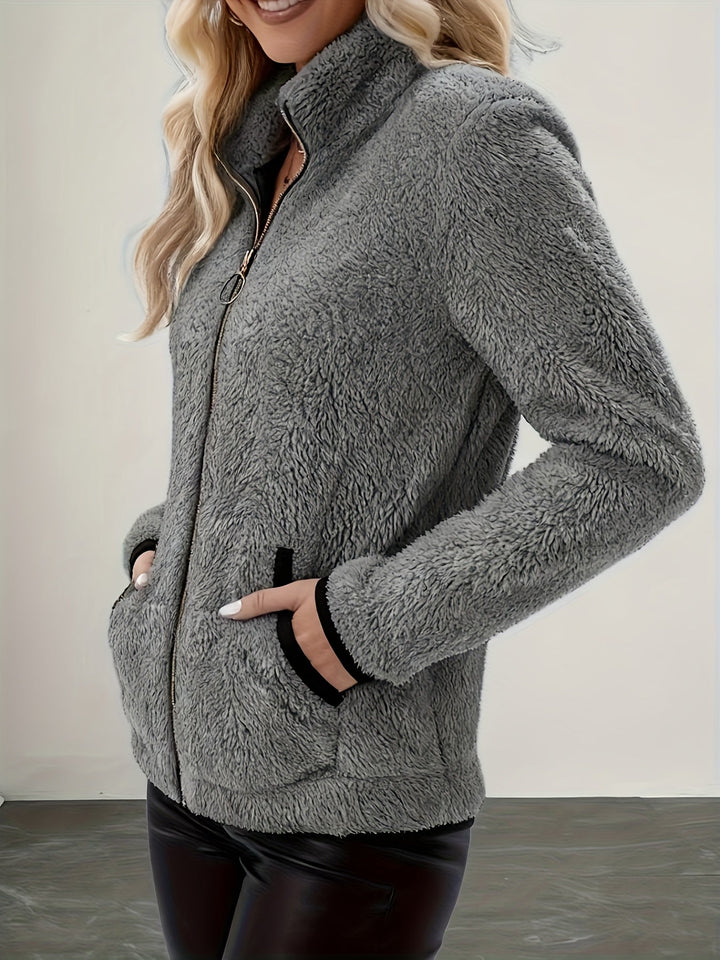 Simone | Koselig Zip-Up Jakke