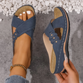 Charlotte | Premium Ortopedisk Kilesandal