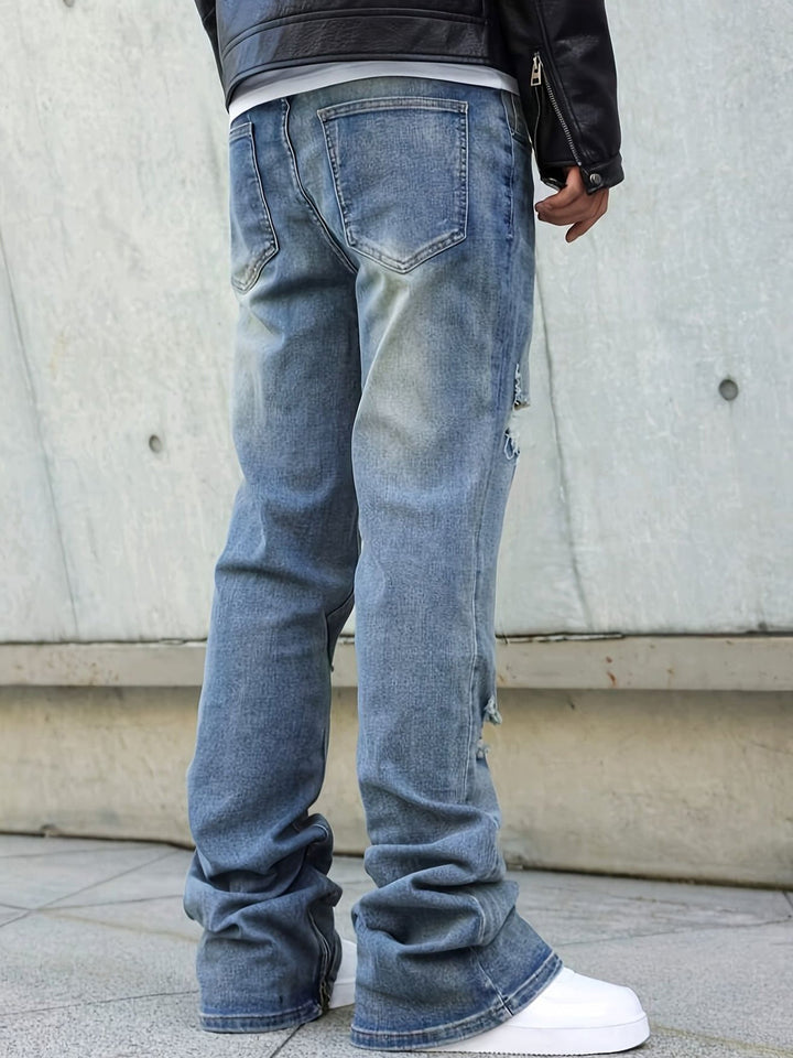 Easton | Avslappede jeans med rette ben