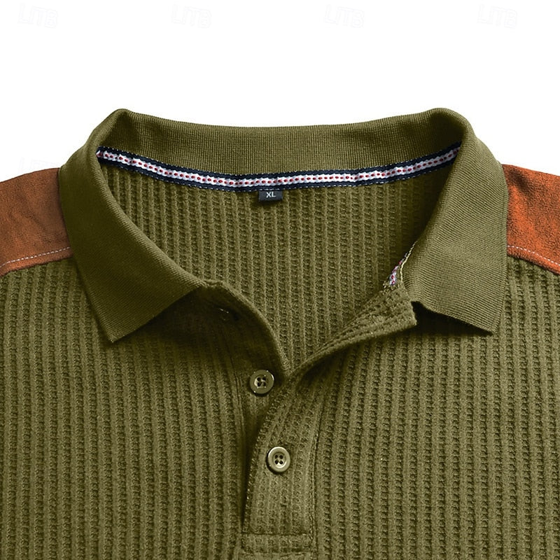 Bennett | Strukturert Colorblock Polo-skjorte