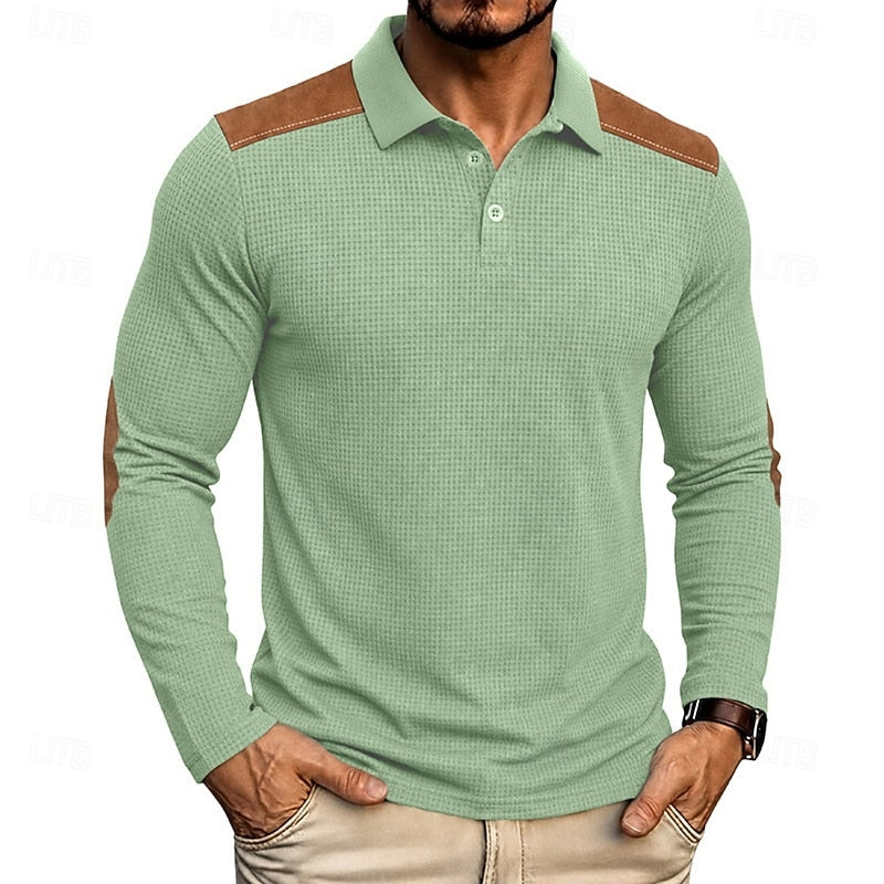 Bennett | Strukturert Colorblock Polo-skjorte