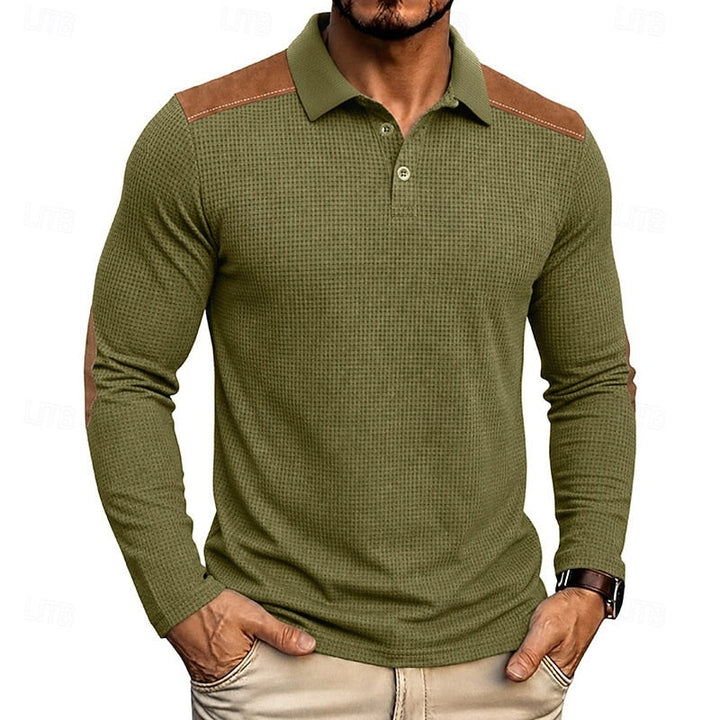 Bennett | Strukturert Colorblock Polo-skjorte