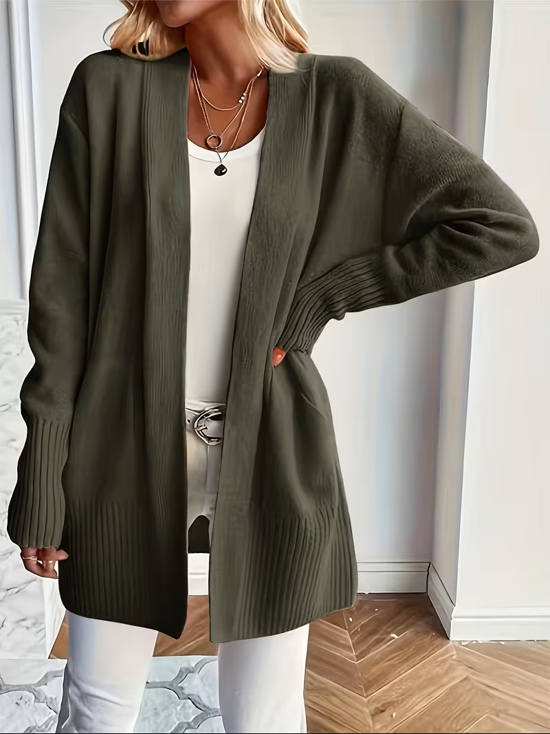 Deanna | Casual Cardigan med åpen front