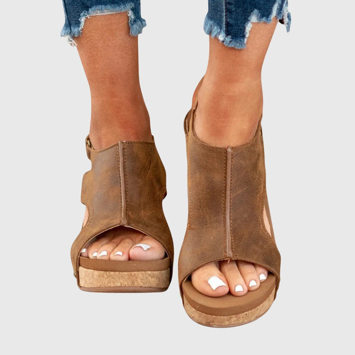 Willa | Casual åpne ortopediske sandaler