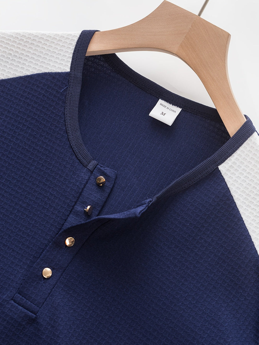 Curtis | Strukturert Langermet Henley