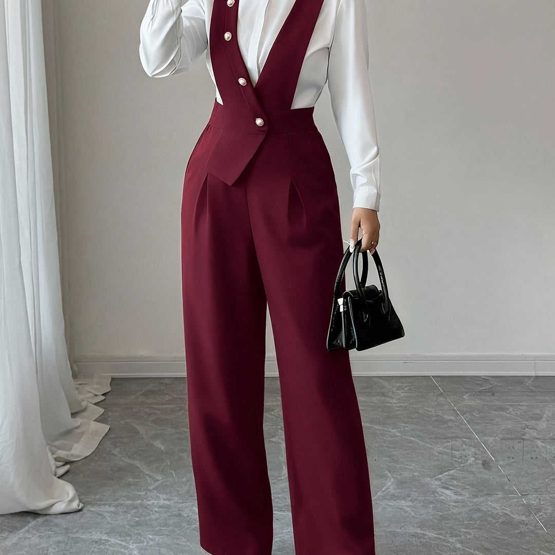 Coralie | Skreddersydd jumpsuit med vide ben