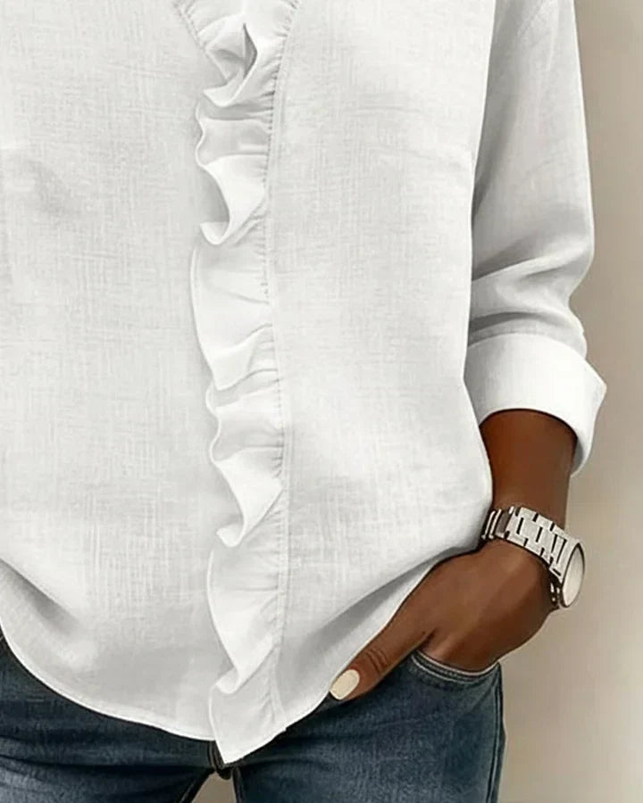 Chloe | Lett V-hals Bluse