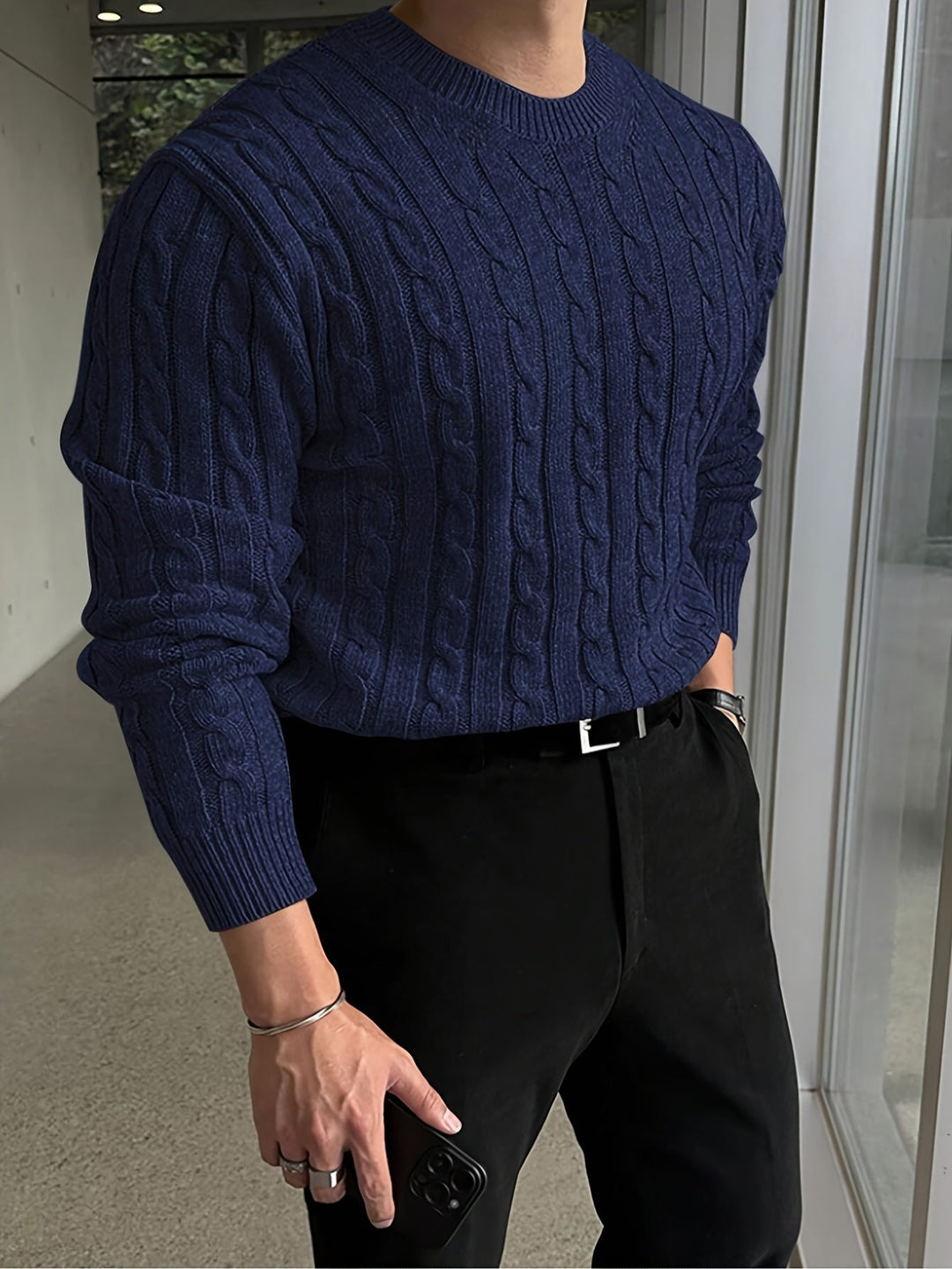 Preston | Vridd Kabelgenser Pullover