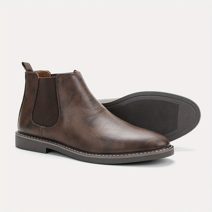 Nelson | Raffinerte Slip-On Chelsea Boots