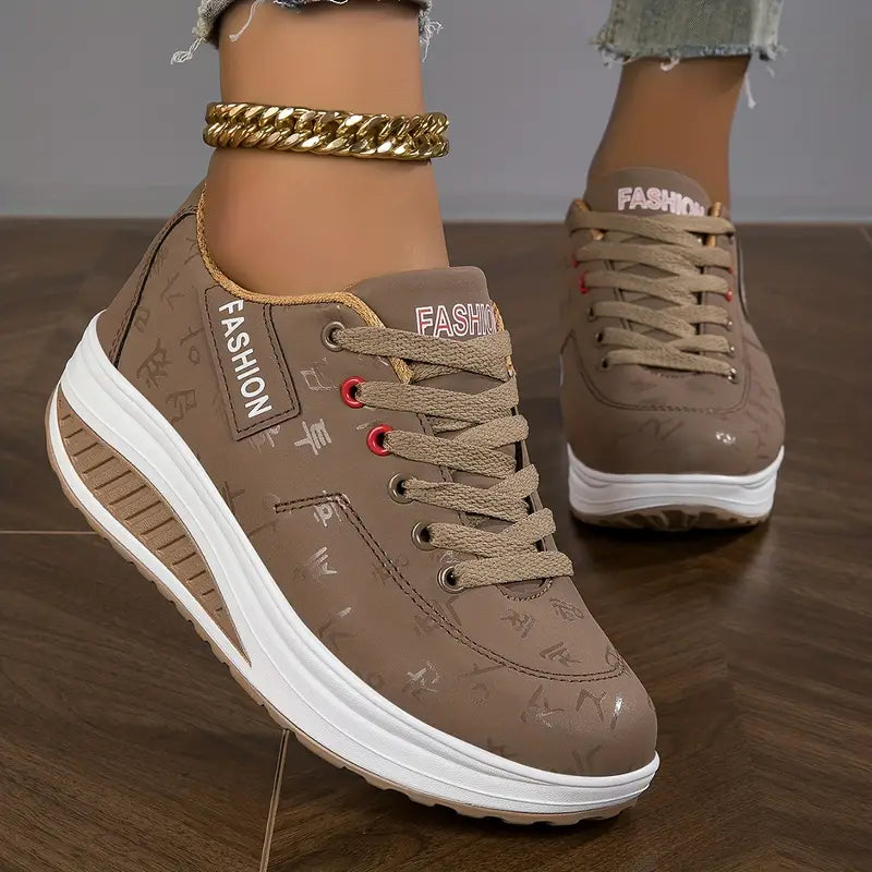 Rhonda | Polstrede Platåsneakers