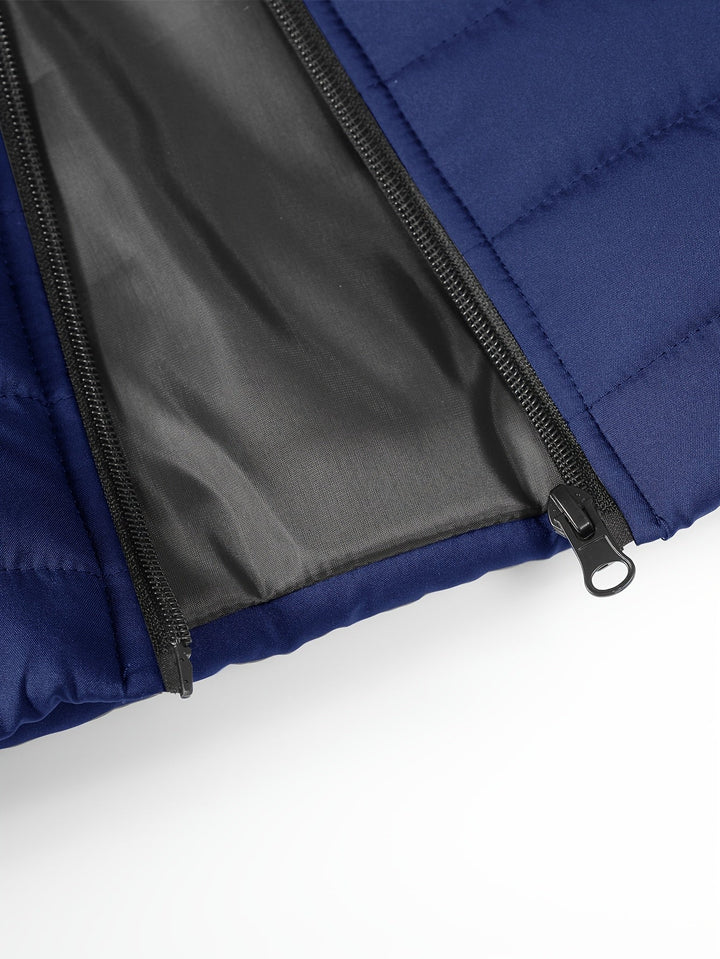 Donovan | Quiltet Vest med Ståkrage