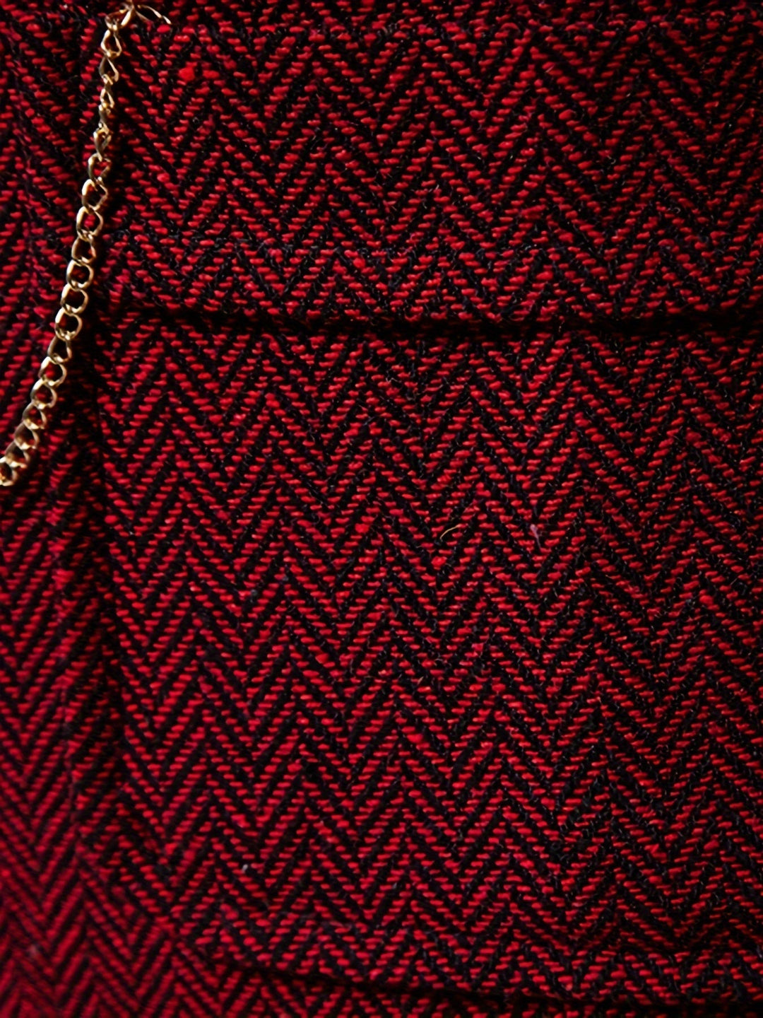 Edmund | Herringbone Enkeltknapp Vest