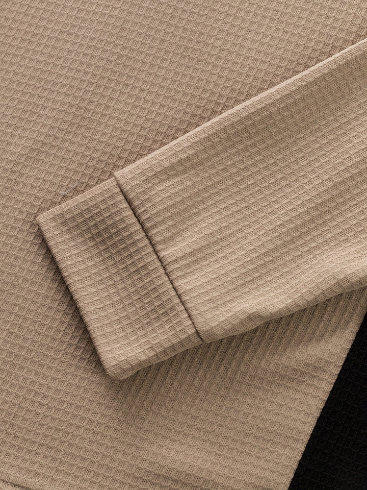 Curtis | Strukturert Langermet Henley