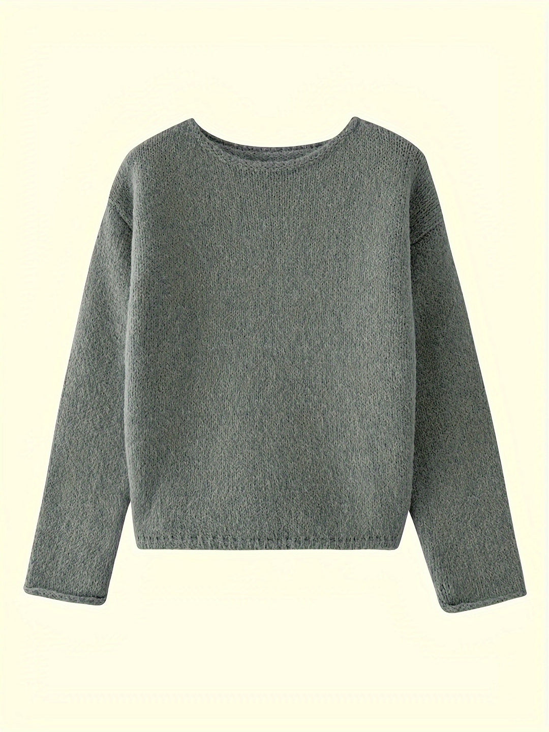Noreen | Casual genser med rund hals