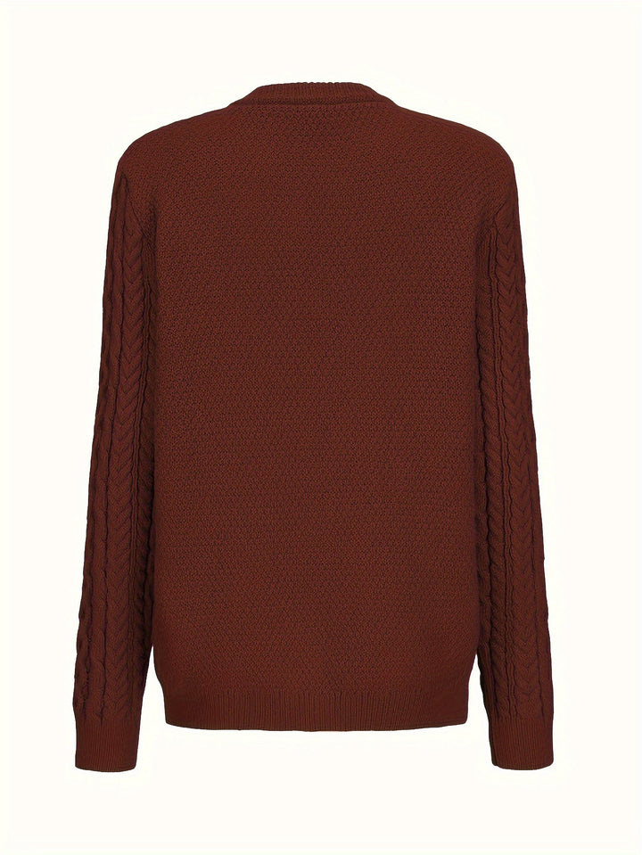 Fern | Strukturert knappet cardigan