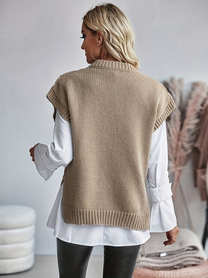 Bridget | Koselig Kabelstrikket Genservest