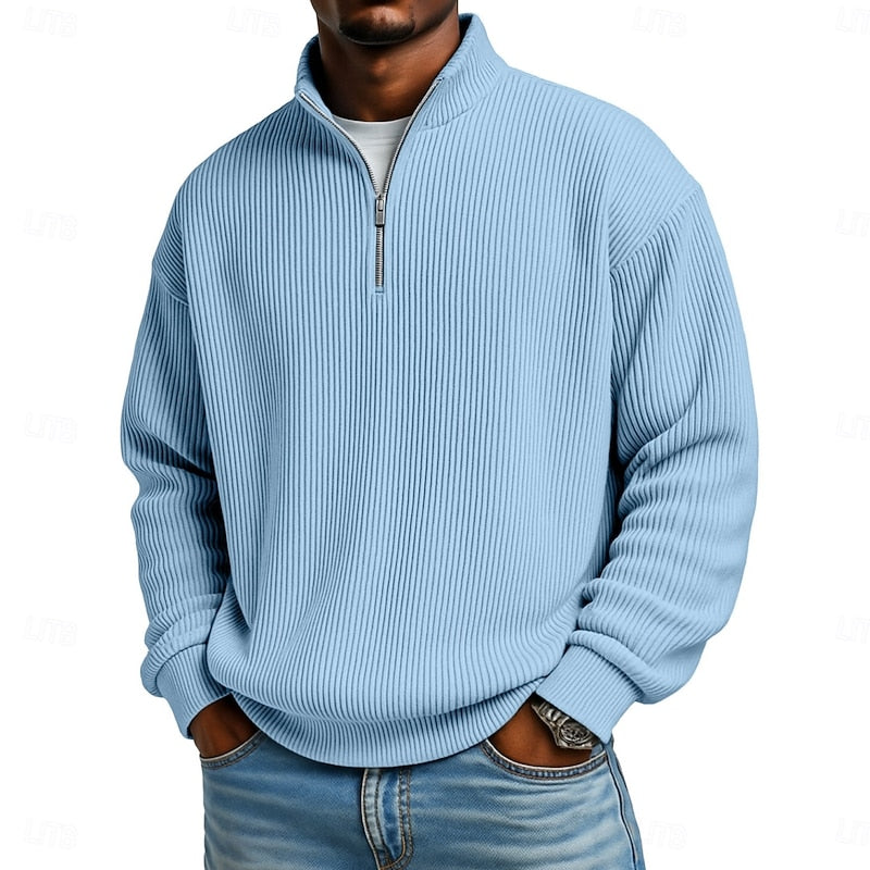 Harlan | Ribbet Quarter-Zip Genser