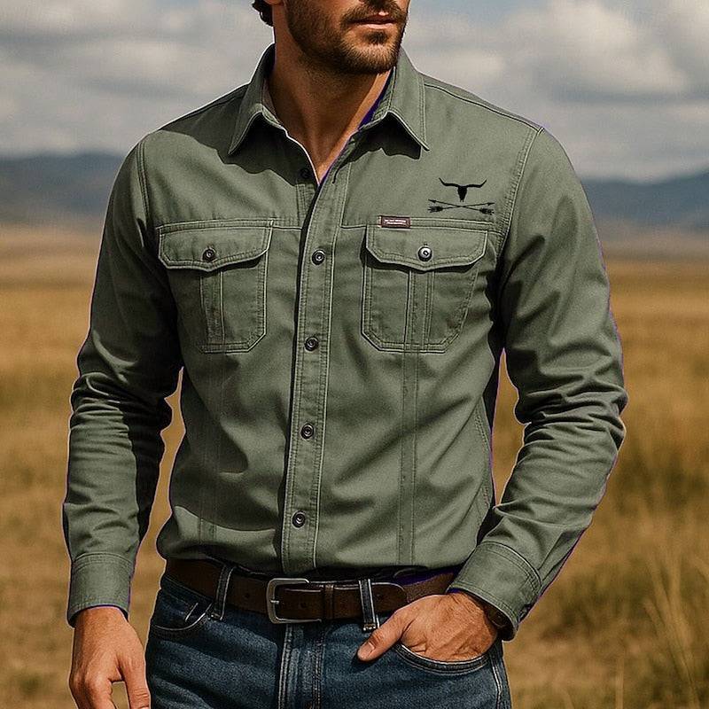 Wade | Robust western arbeidsskjorte