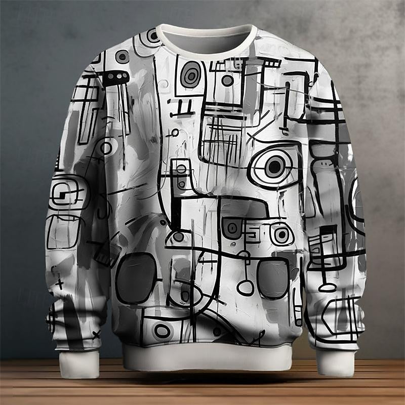 Nash | Kunstnerisk Crew Neck Genser