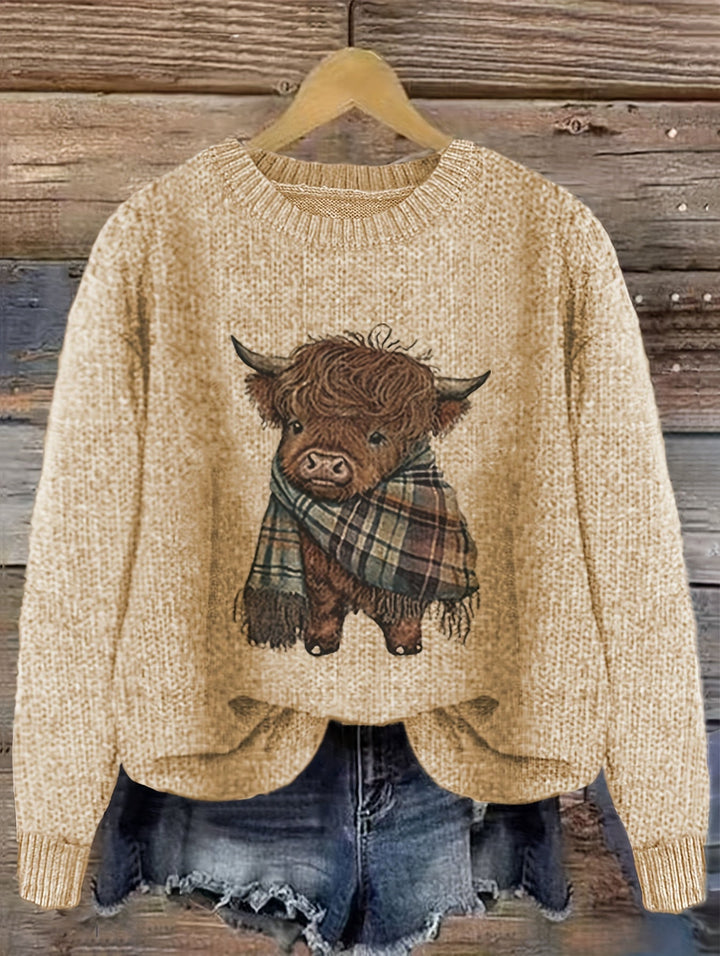 Gretchen Koselig Crewneck Genser