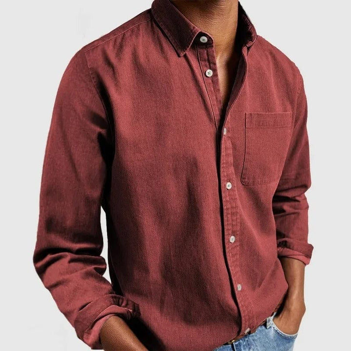 Alvin | Moderne Premium-Passform Casual Skjorte