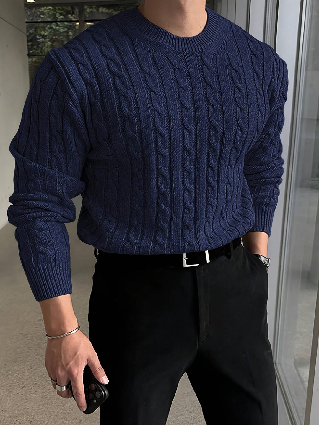 Preston | Vridd Kabelgenser Pullover