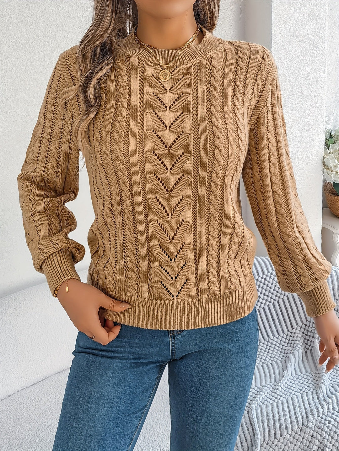 Blythe | Kabelstrikket Genser